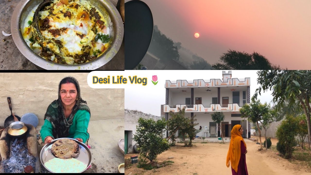 “ये है असली राजस्थान ❤️ | एक देसी गाँव, Bhadra (Hanumangarh) RJ #vlog 