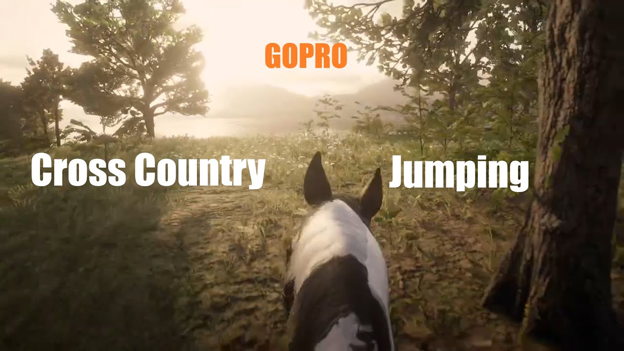 Come Cross Country Jumping with me! || GOPRO || Red Dead Redemption 2 Realistic Roleplay
