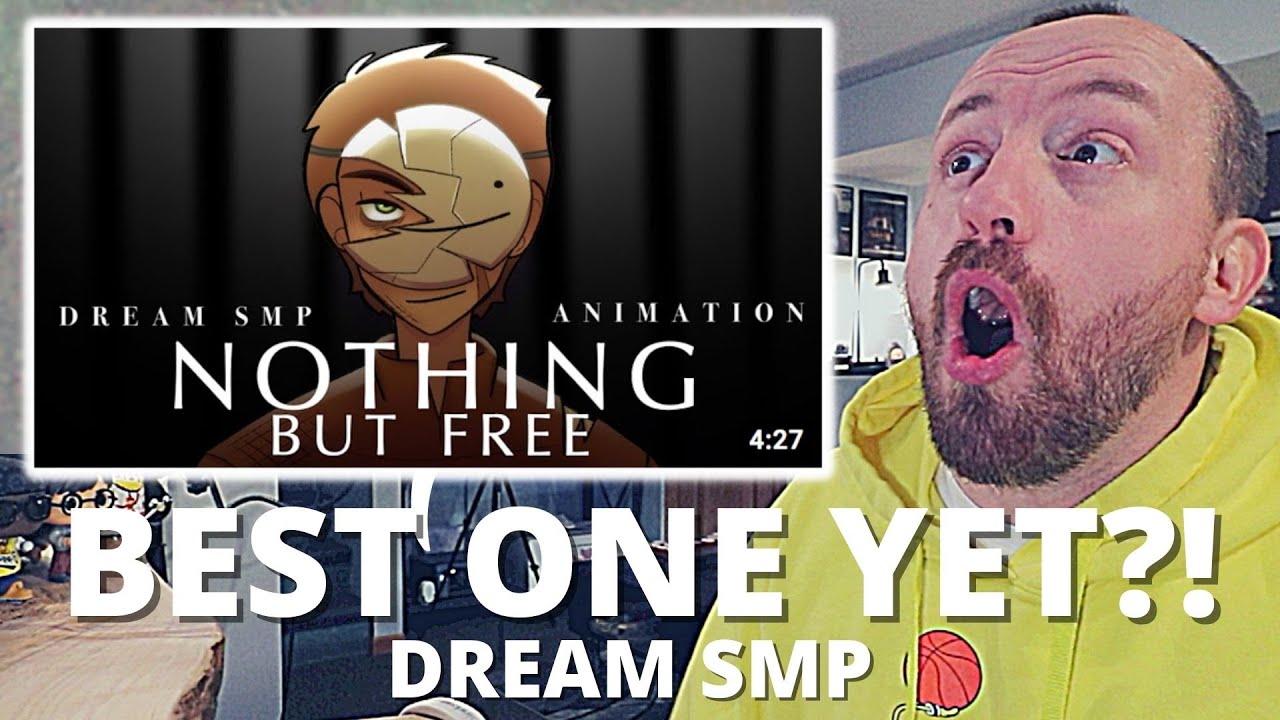 BEST ONE YET?! NOTHING BUT FREE || Dream SMP Animatic || Original Song (FIRST REACTION!) Halfy Draws
