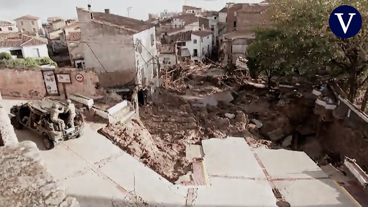La DANA arrasa con la localidad albaceteña de Letur