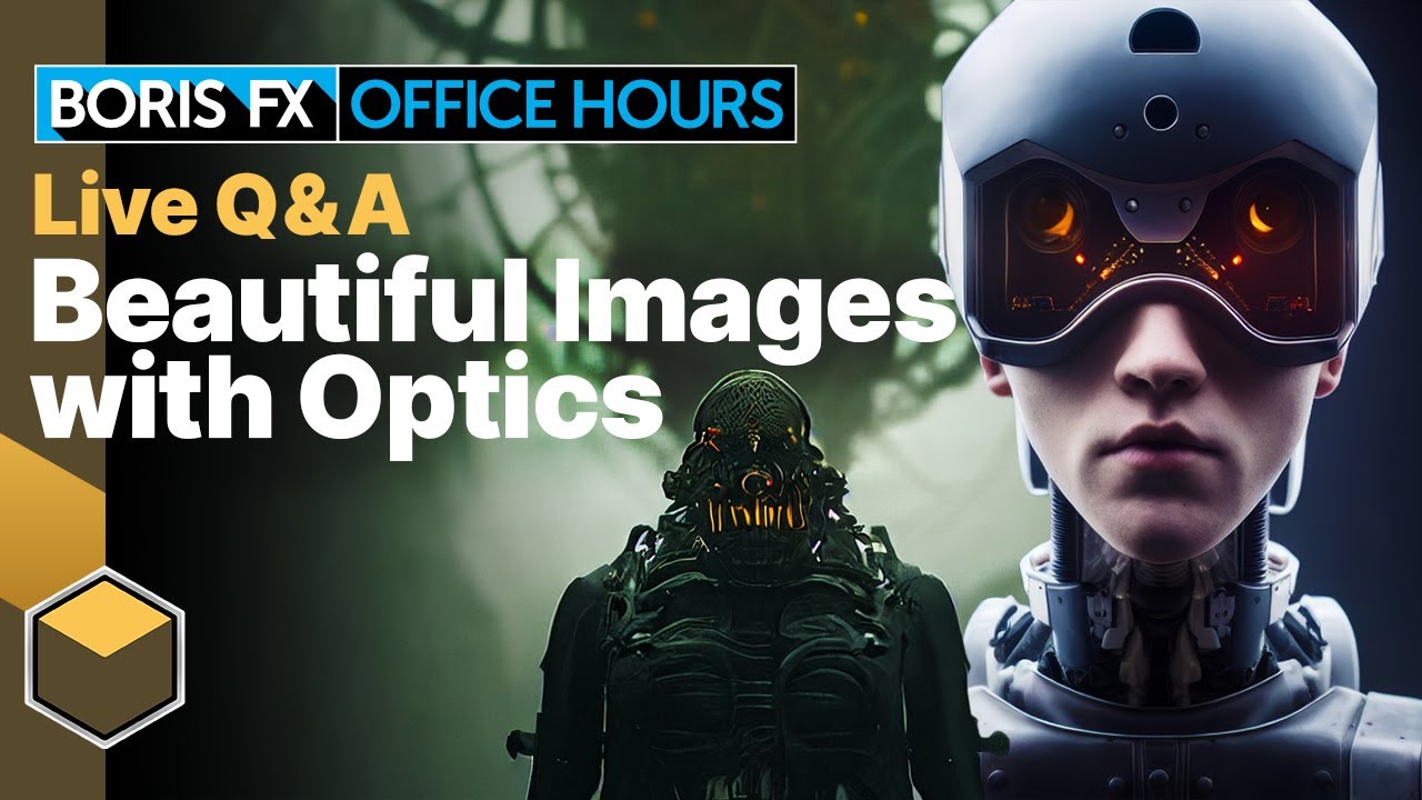 Office Hours 38 : Make Images Pop with Optics [Ben Brownlee 1st November 2022]