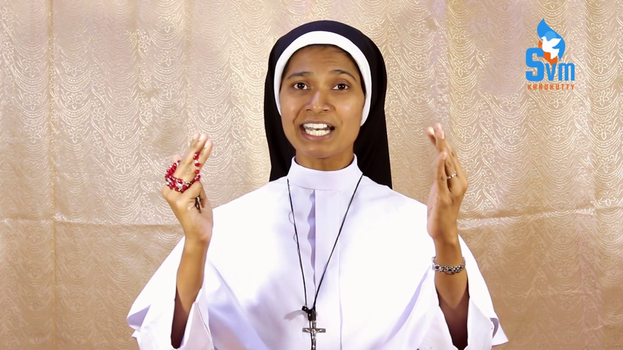 SVM - Spiritual Talk in English - How to overcome our Hardship? - Sr. Gloria FCC