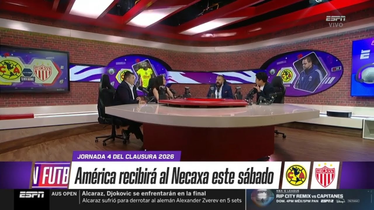 Generación F ESPN💣30 de Dic💣América recibirá al Necaxa este sábado