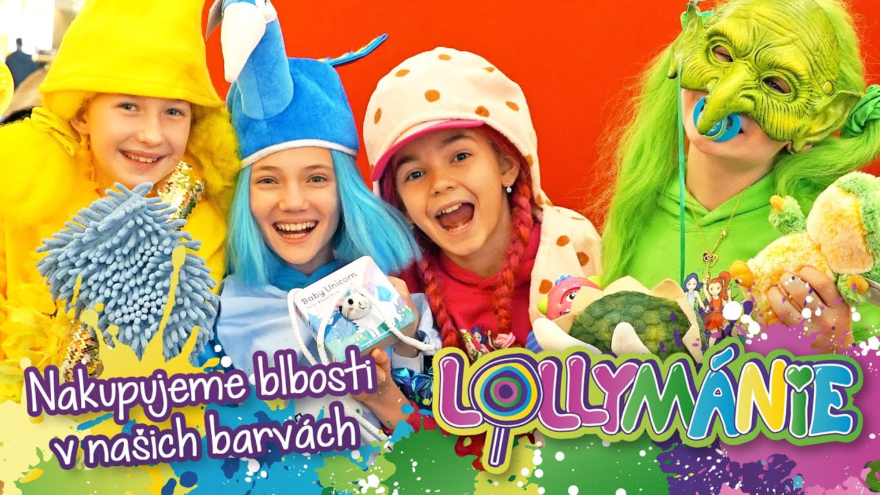 LOLLYMÁNIE - Nakupujeme blbosti v barvách Lollipopz 😂