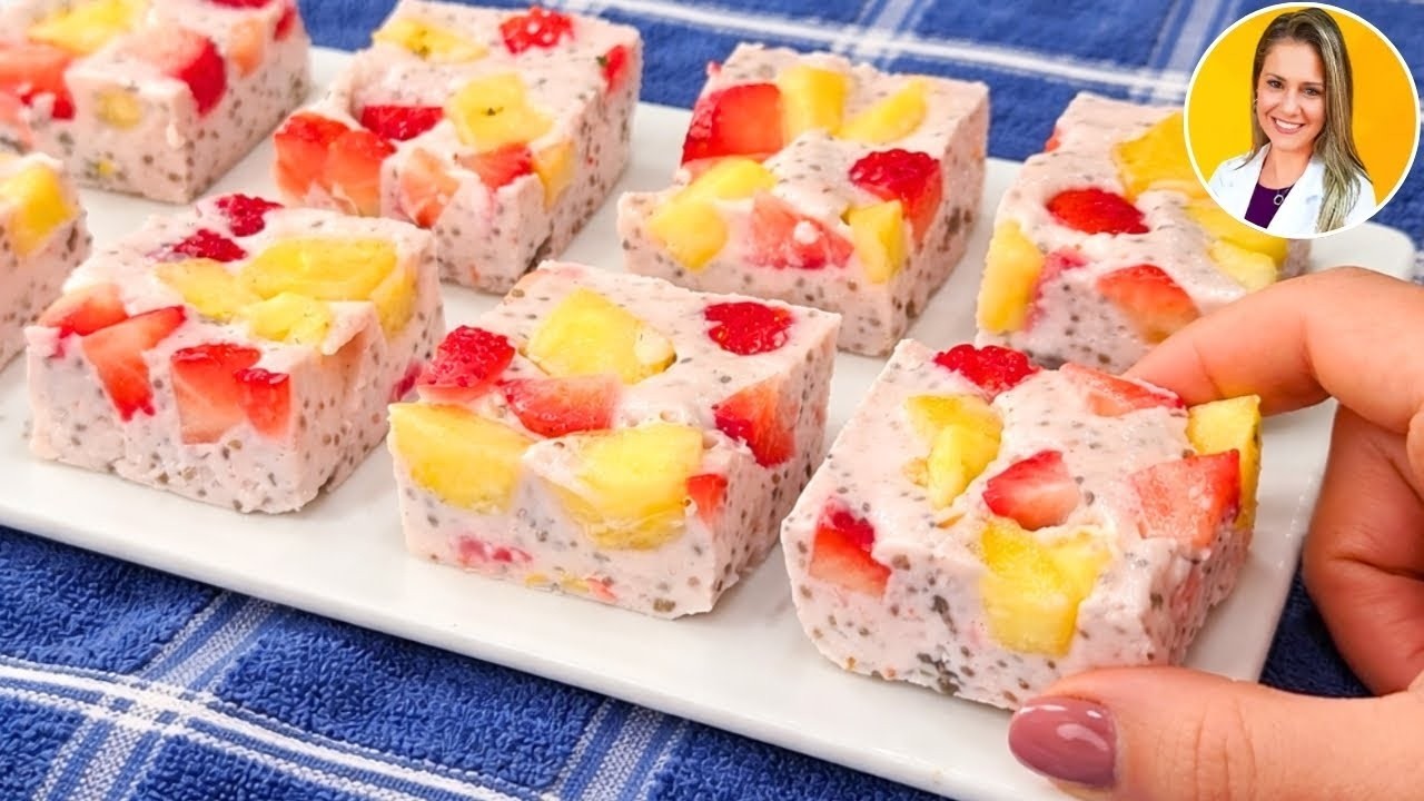 AMAZING Fruit Dessert - LOW CALORIE, GUT FRIENDLY & Healthy - SO EASY!