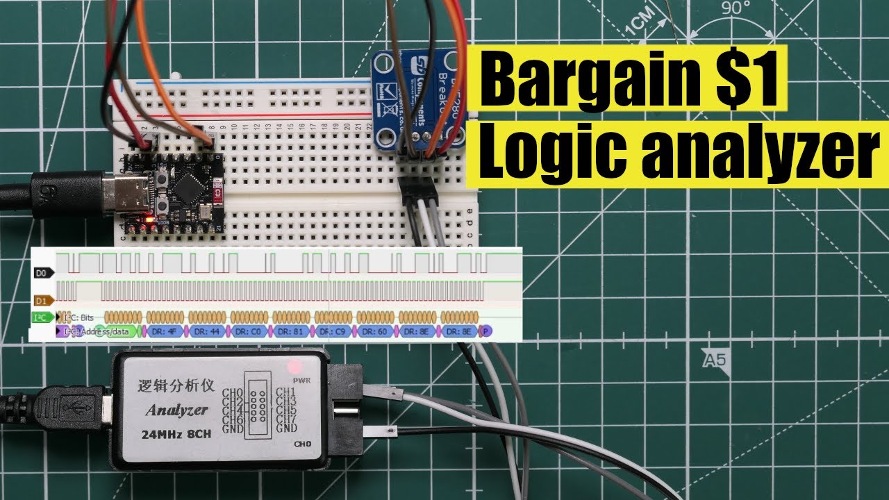 Blown away by a $1 Logic Analyzer from AliExpress!!