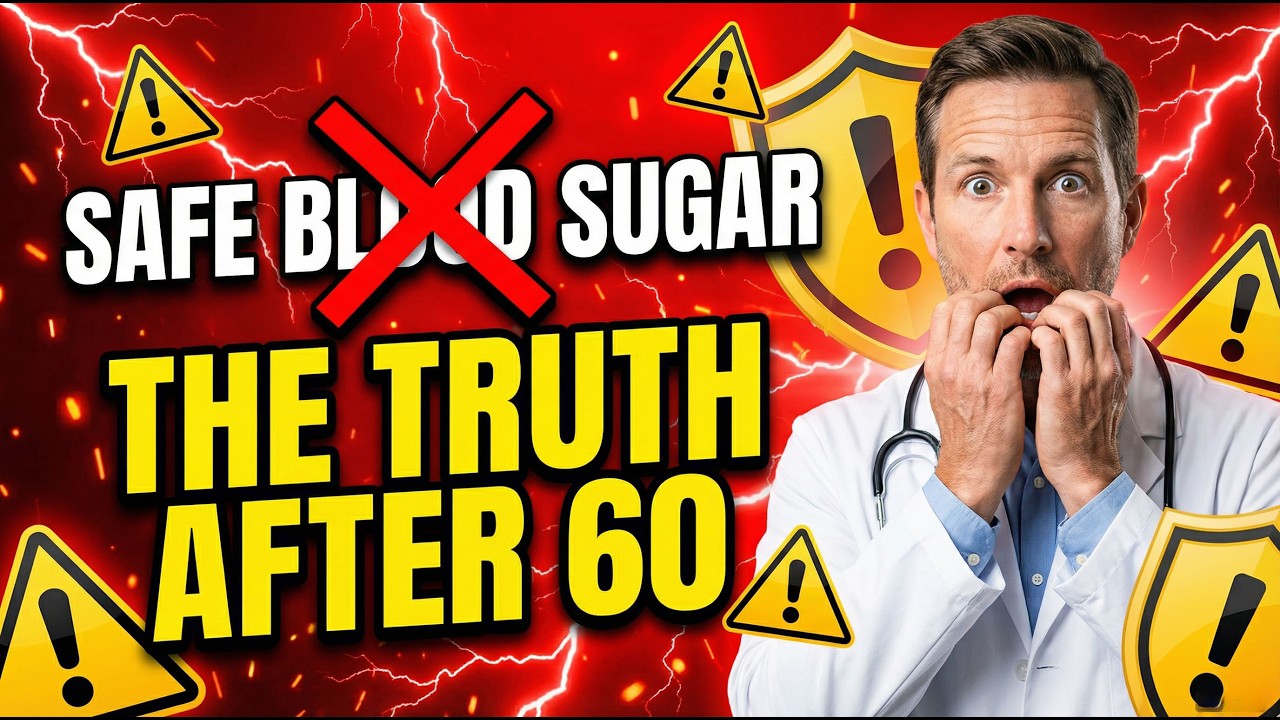 SENIORS: Doctors Are WRONG About Safe Blood Sugar Levels After 60 | Dr. James Carter