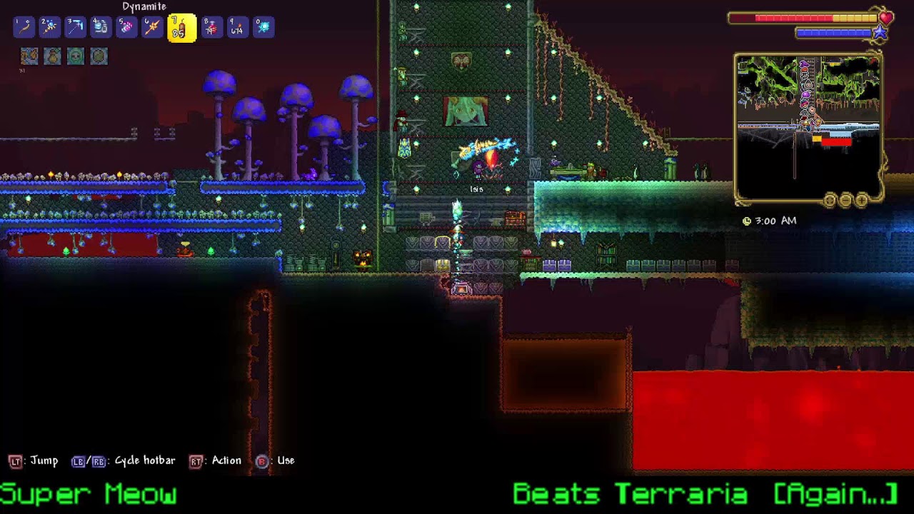 The Don't Dig Up Seed- Meow Beats Terraria - Full Playthrough Livestream