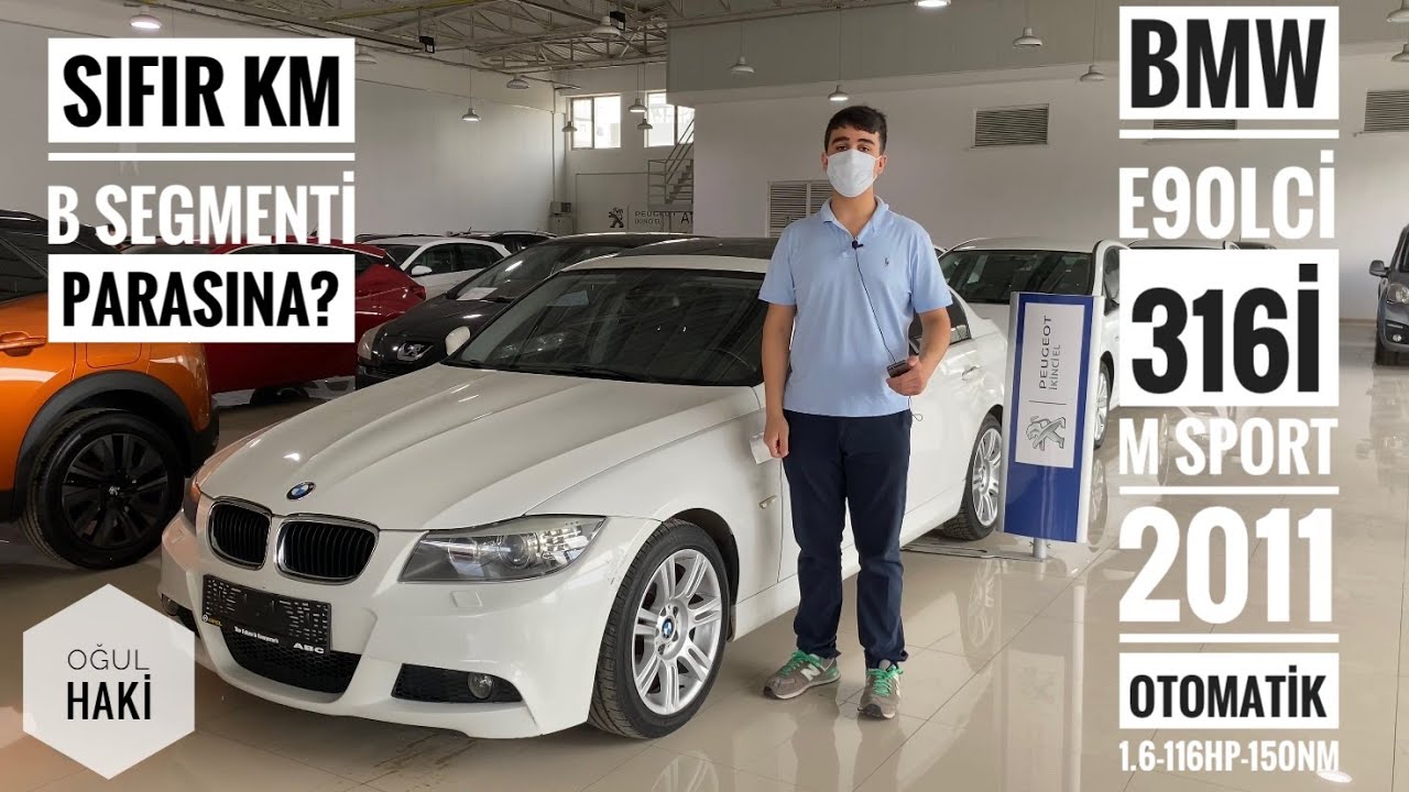 BMW e90 lci 316i M Sport İnceleme|Sıfır Km B Segmenti Parasına?|2011|Otomatik|n45b16|Oğul Haki
