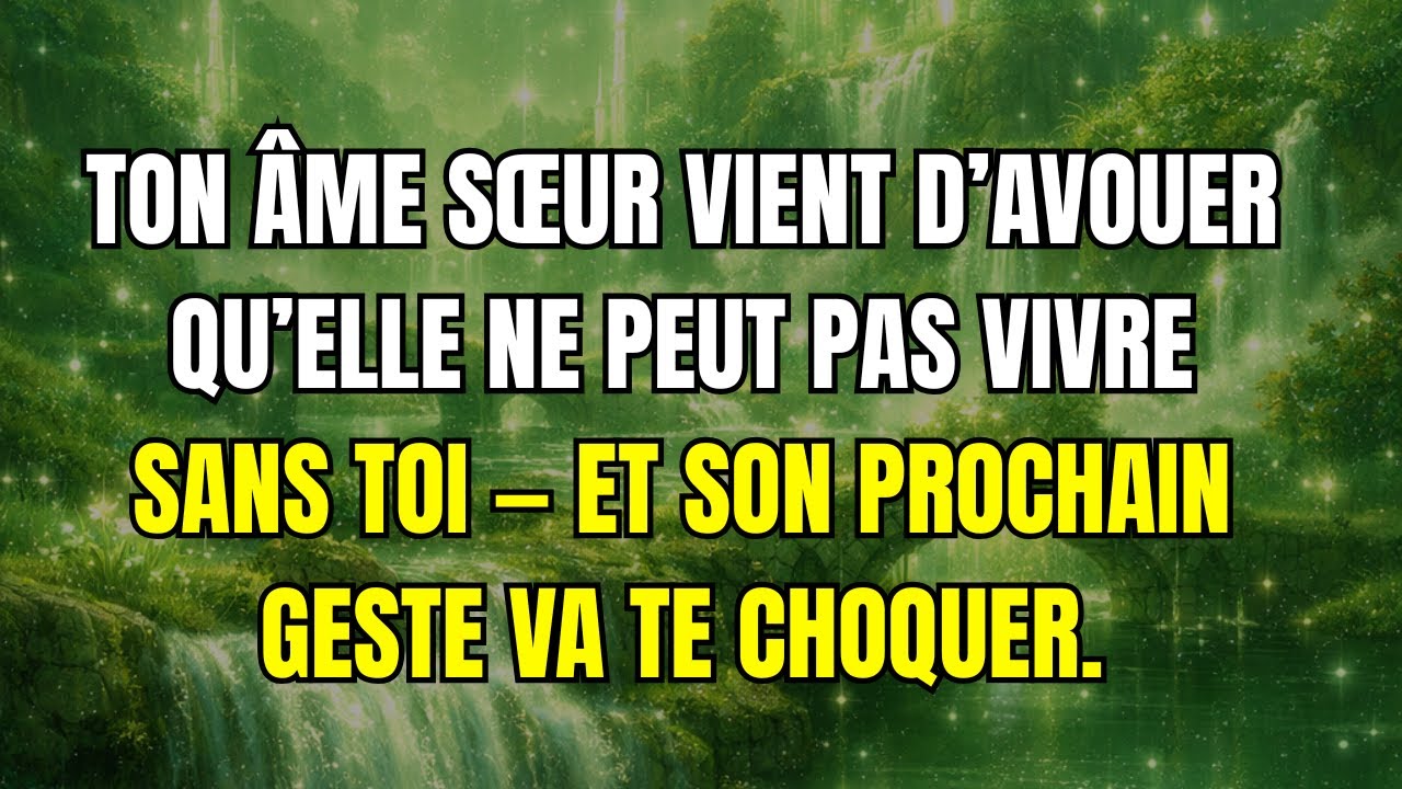 Ton âme sœur vient d’avouer qu’elle ne peut pas vivre sans toi — et son prochain geste va te choquer