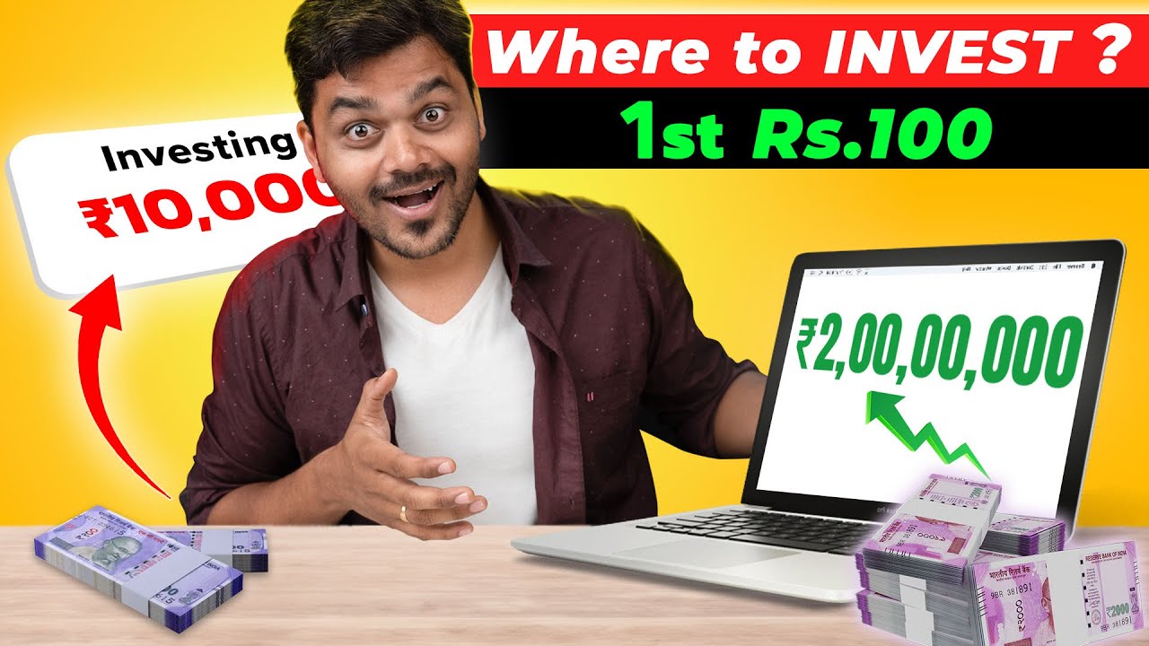 🤯 How to invest your First Rs.100 in Share Market? 🔴 Live Demo | What is INDEX FUND | TS