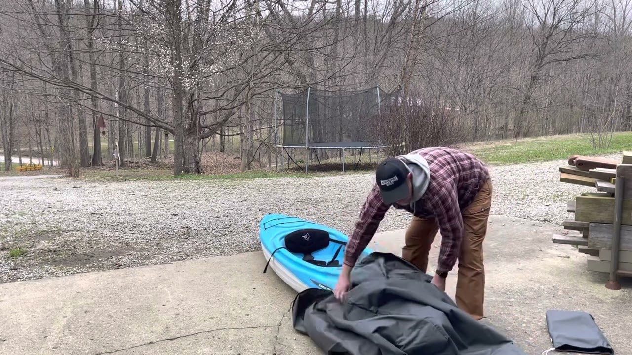 Review: VINPATIO 600D Kayak Cover | 10 ft Kayak Covers for Indoor/Outdoor Storage Waterproof