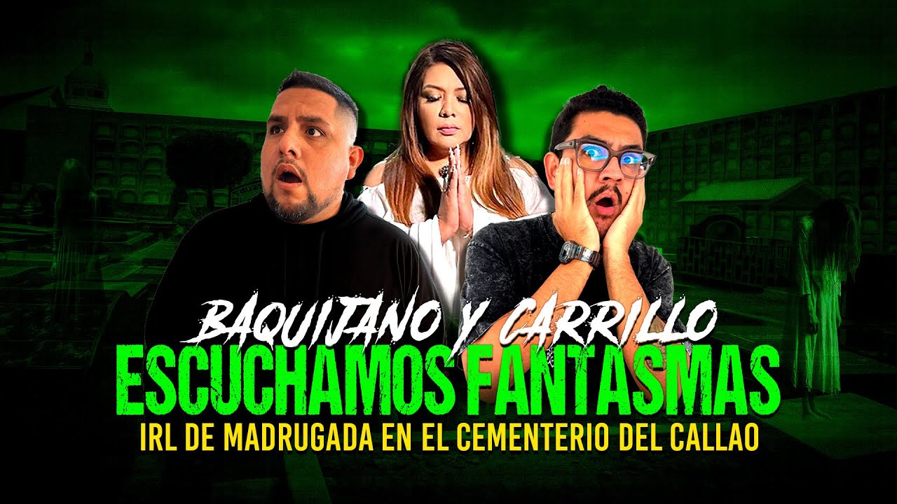 FANTASMAS en el CEMENTERIO BAQUIJANO con DAVID BOLO ARCE y @investigacionparanormaloficial