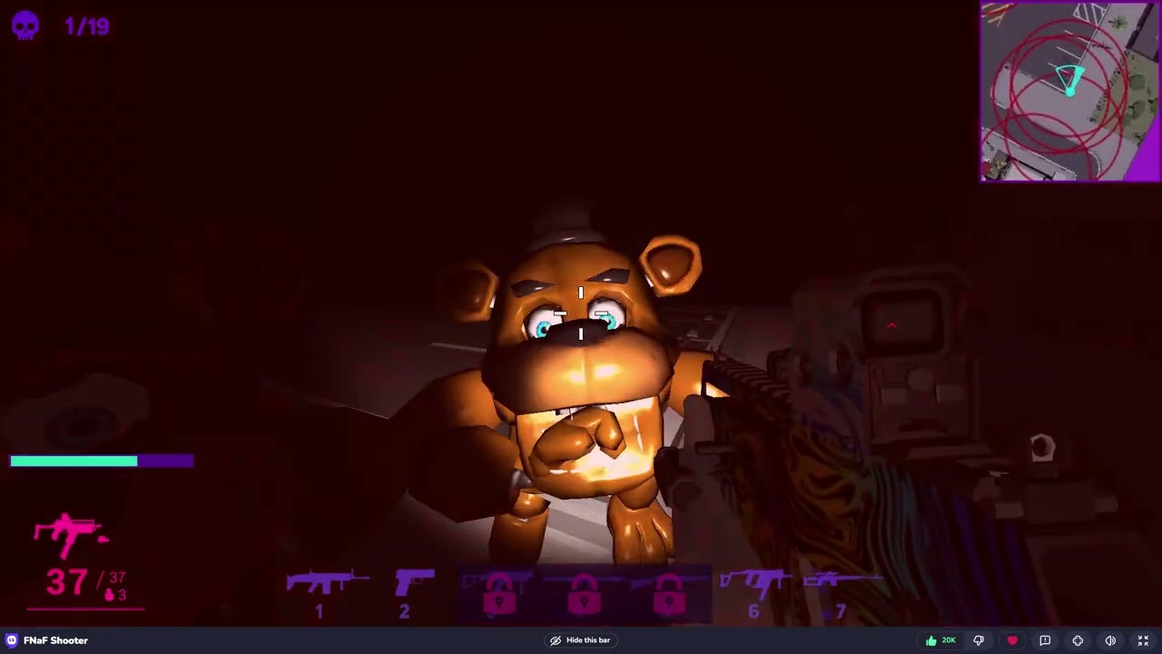 jadi kembail!! Fnaf Shooter