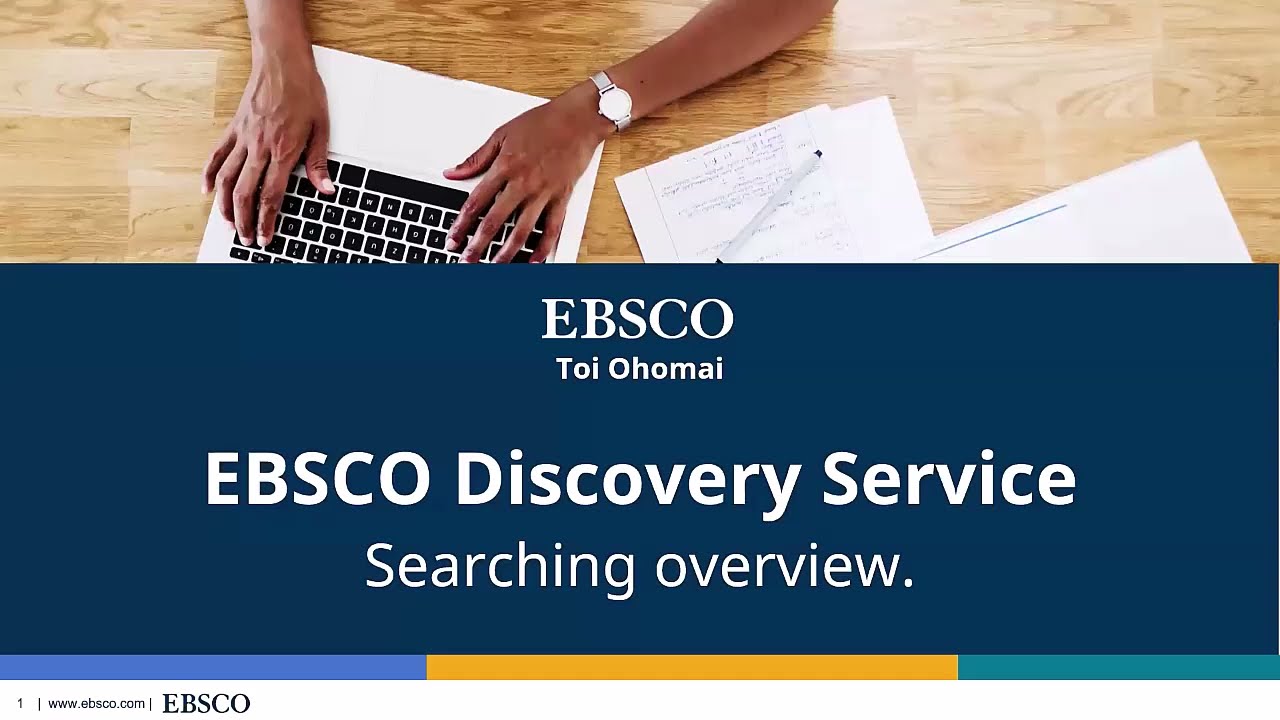 Searching the Library's Online Resources using the new EBSCO EDS user interface