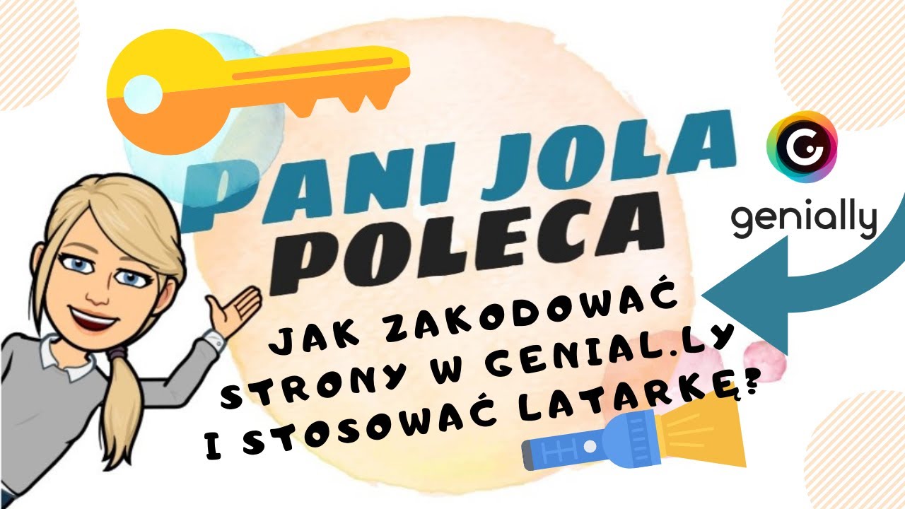 Jak zakodować strony w genial.ly i zrobić zadanie z użyciem latarki?