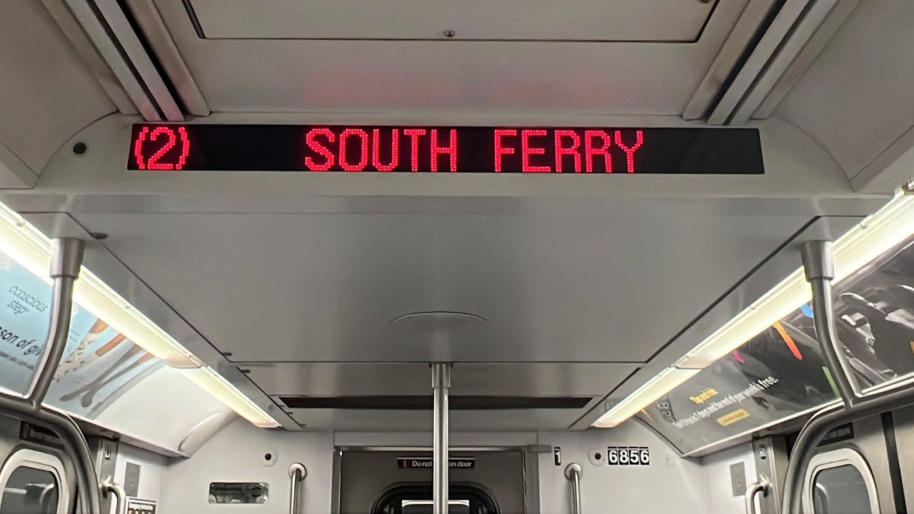 R142 (2) Train Ride from Eastchester - Dyre Av to South Ferry