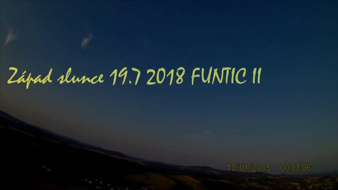 Funtic II - pelikandaniel - z&aacute;pad slunce(sunset with FUNTIC II)