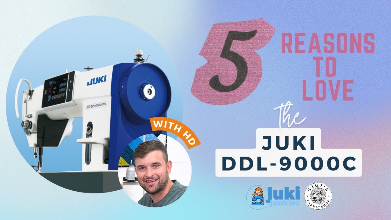 5 Reasons To Love The Juki DDL-9000c FMS!