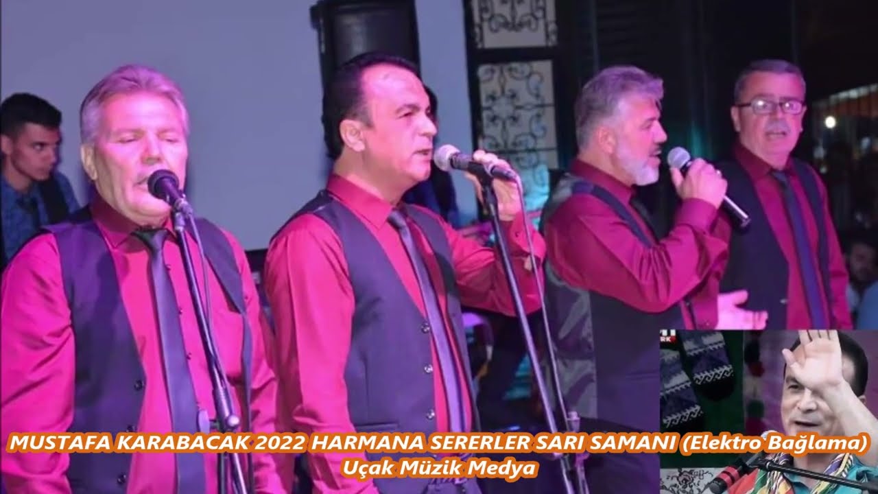 HARMANA SERERLER SARI SAMANI Elektro Bağlama Mustafa Karabacak Uçak Müzik Medya 01