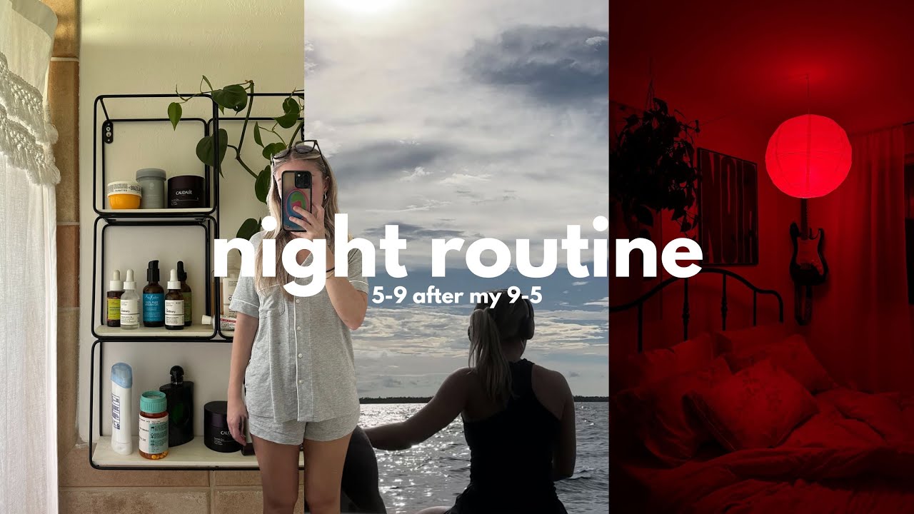 my night routine after working 9-5 | how i unwind after wfh