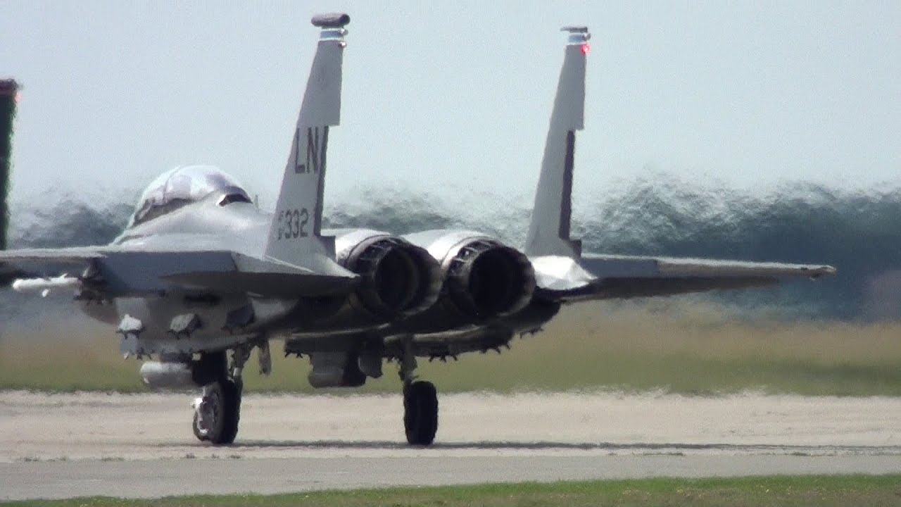F-15 Strike Eagle Best Sounding Military Jet.
