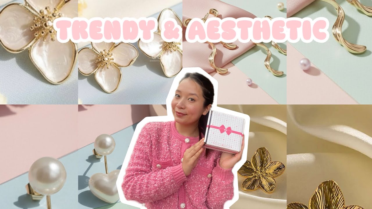 Trendy & Aesthetic Earrings Haul 💁🏻&zwj;♀️|| Everstylish Earrings Haul Video 🫶🏻|| Sonia Gurung 🧿