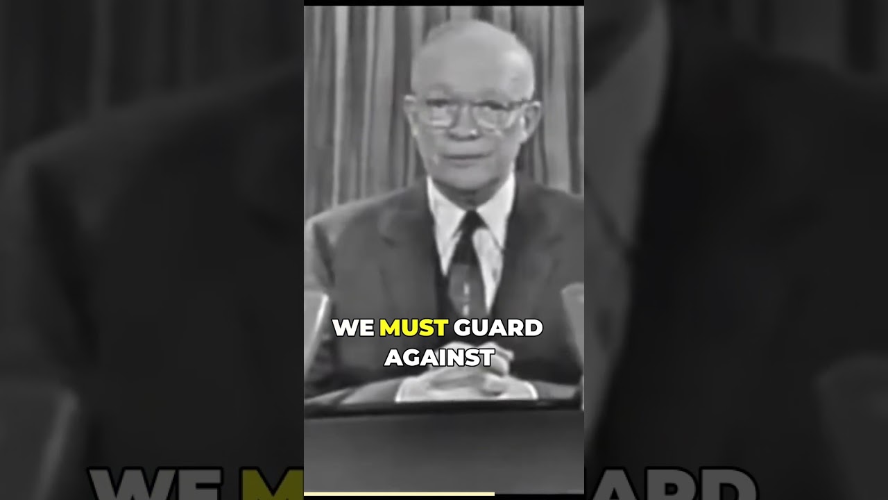 Eisenhower Warns of the Military Industrial Complex