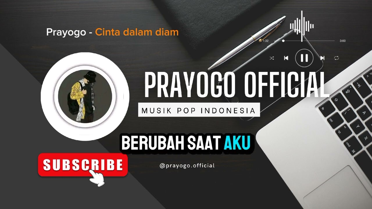 Prayogo - Cinta dalam Diam (Official Lyrics Video)