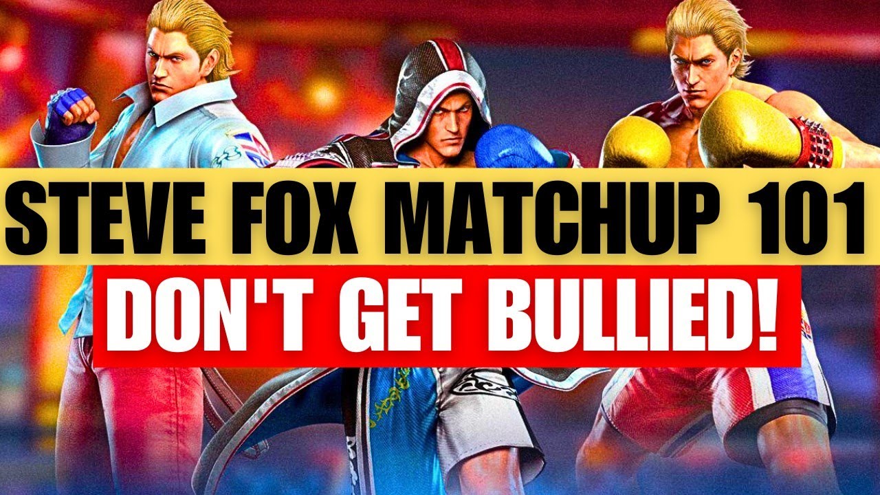 BASIC TIPS To Dealing With PARRIES & HIGH CRUSHES As STEVE In TEKKEN 8!