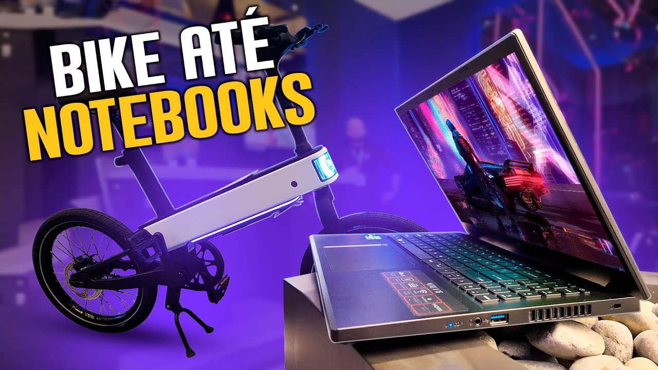 ACER AGORA TEM RADEON! Notebooks, bicicletas e até ROTEADOR QUE PARECE XBOX!