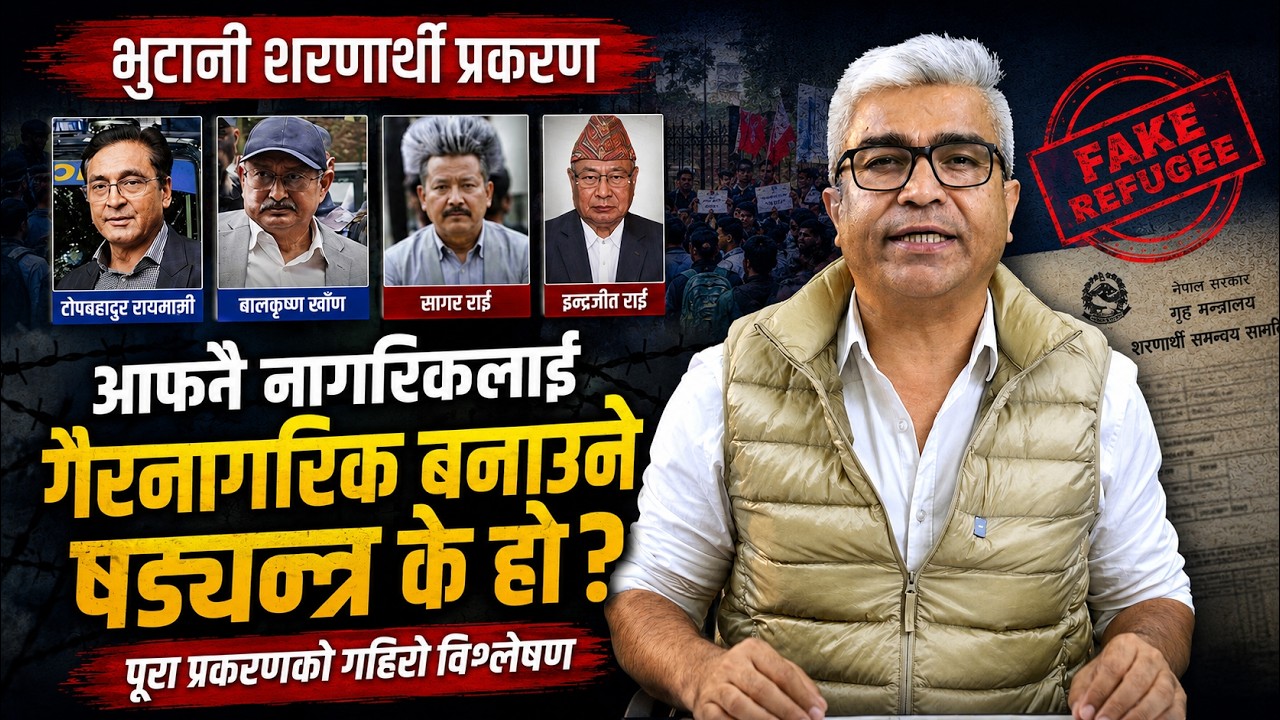 आफ्नै नागरिकलाई गैरनागरिक बनाउने षड्यन्त्र! के हो भुटानी शरणार्थी प्रकरण?