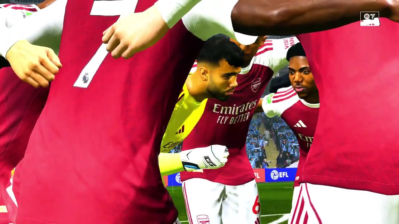 EA SPORTS FC · ARSENAL vs. MANCHESTER CITY in EFL CUP FINAL MATCH!