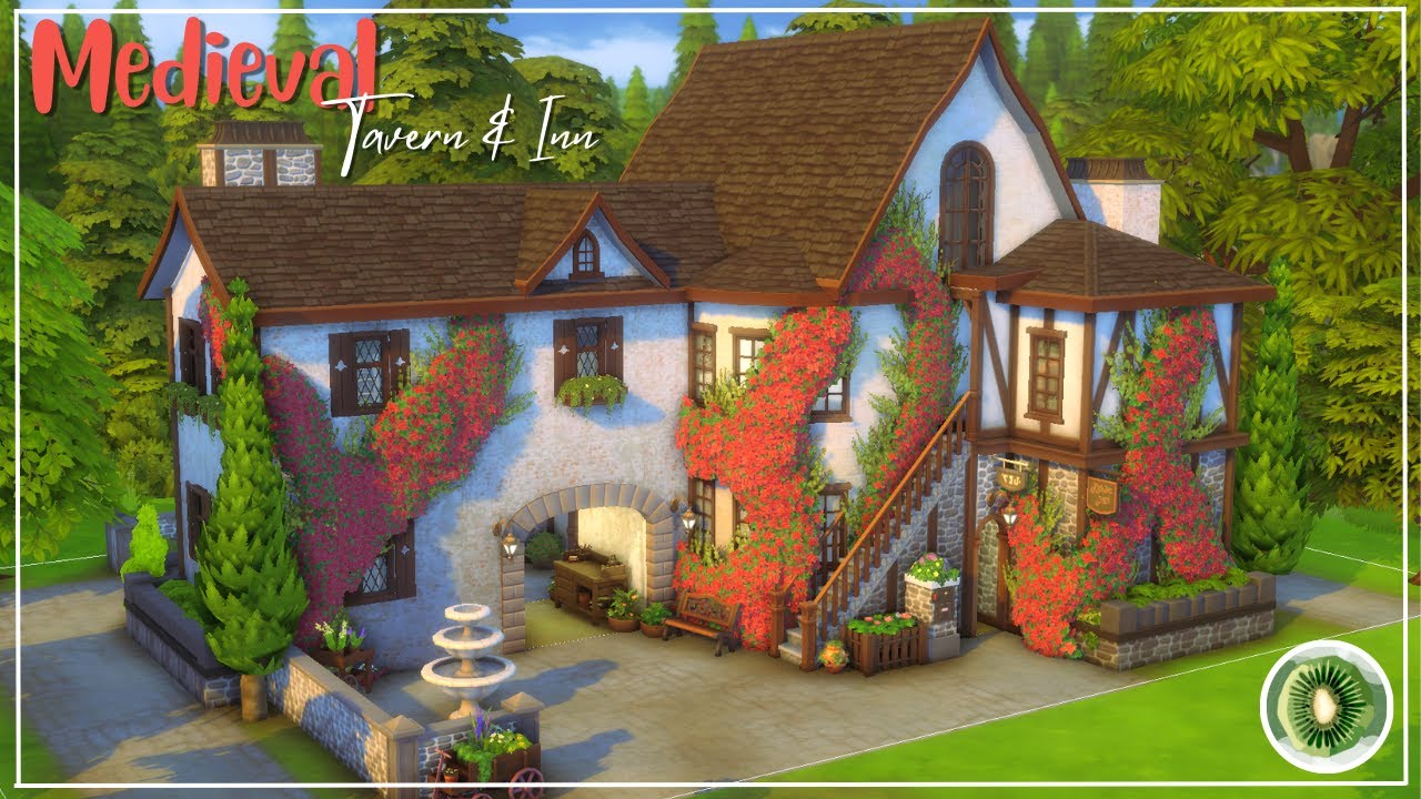 Medieval Tavern & Inn 🍻 | Speed-build | The Sims 4 | First Build Of 2023!