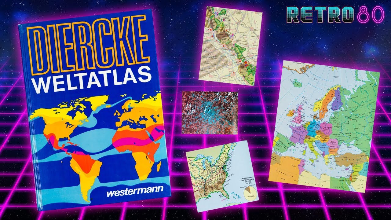 Retro80 #11 📖 Diercke Weltatlas 1979