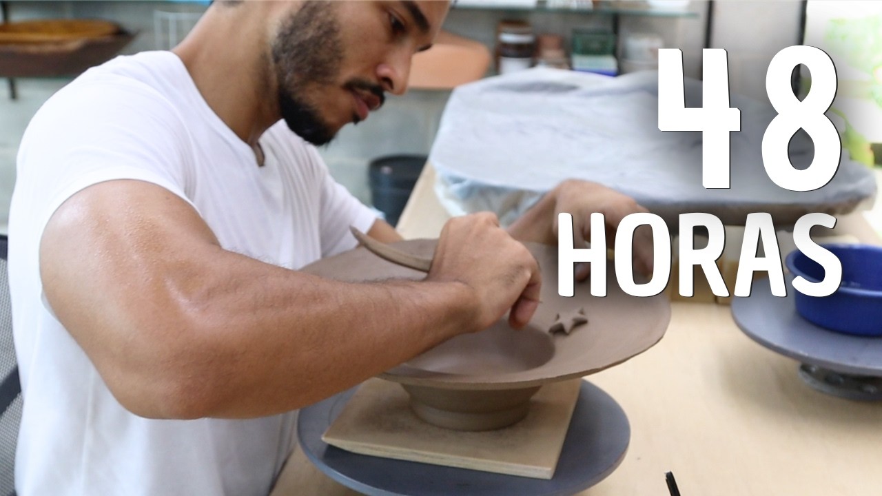 16 Pratos Artesanais em 48 Horas: Molde, Torno e Acabamentos Únicos | Ep. 65