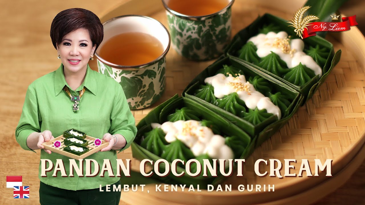 KENYAL & GURIH! Kreasi Jajanan Pasar Pandan Coconut Cream, dijamin NAGIH!