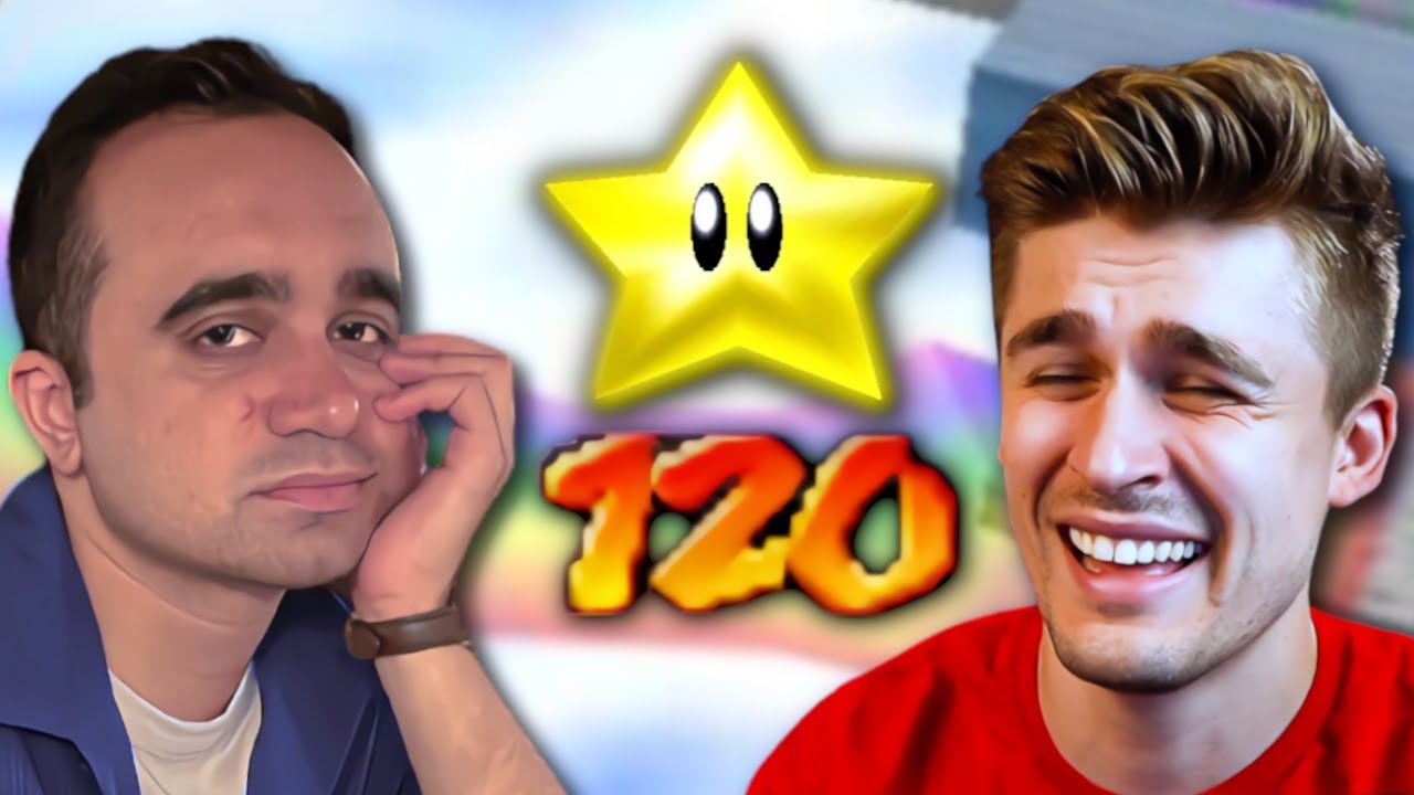 Ludwig and I had a Mario race. It was terrible.