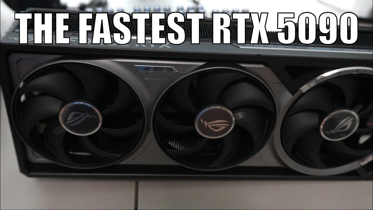 Распаковка и обзор ASUS ROG Astral RTX 5090