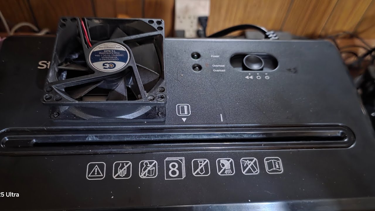 Staples, Paper shredder modification.