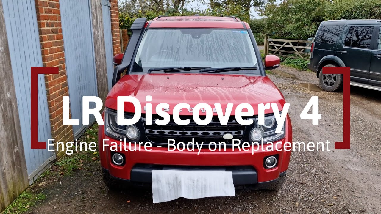 Land Rover Discovery 4 LR4 failed engine investigation & body on replacement. 3.0 SDV6 Crank failure