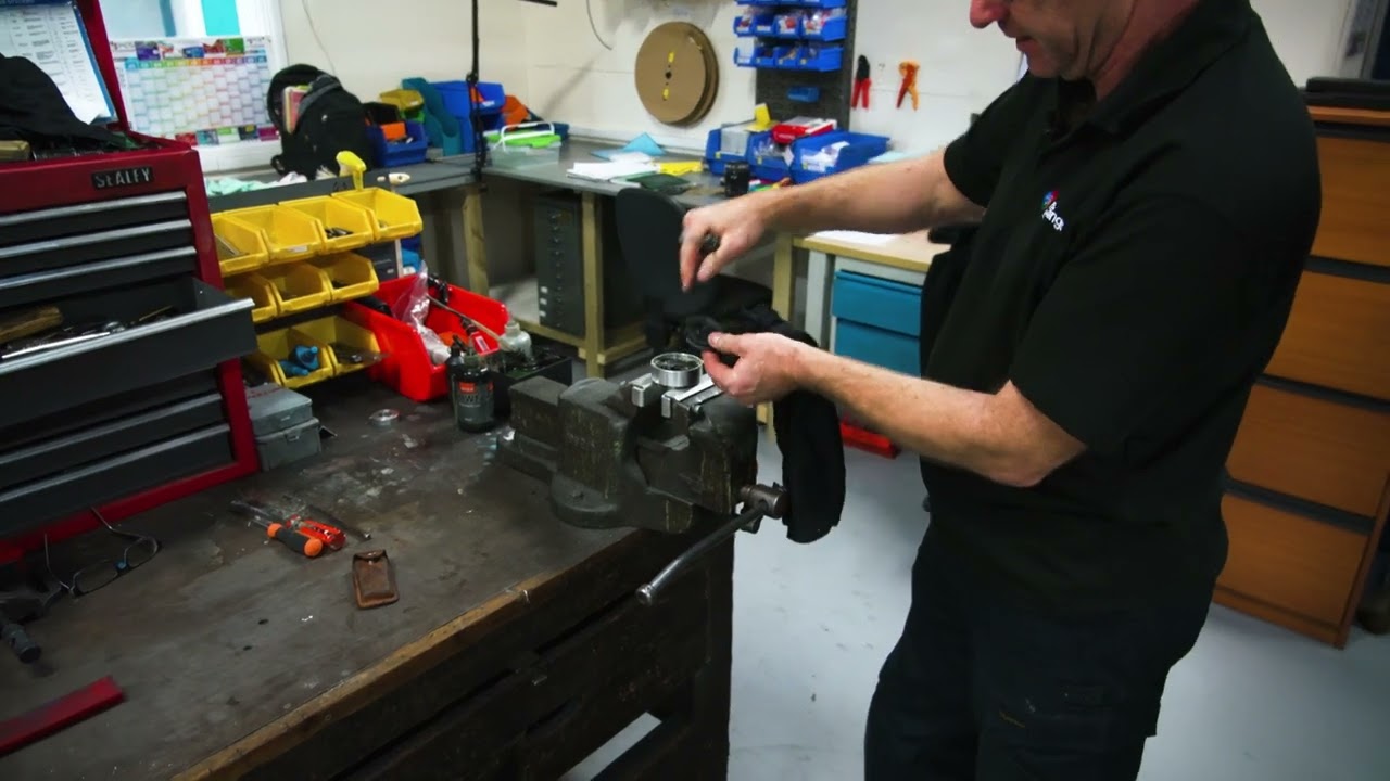 Removing the Quill Return Spring in the Meddings Compact Pillar Drill   Meddings Machine Tools
