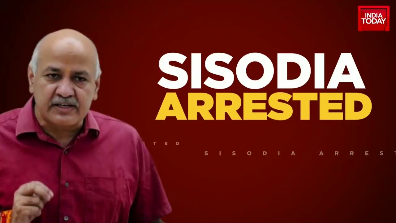 Manish Sisodia Arrested: AAP Workers Vs Delhi Police Jostle Outside Of Delhi Headquarters