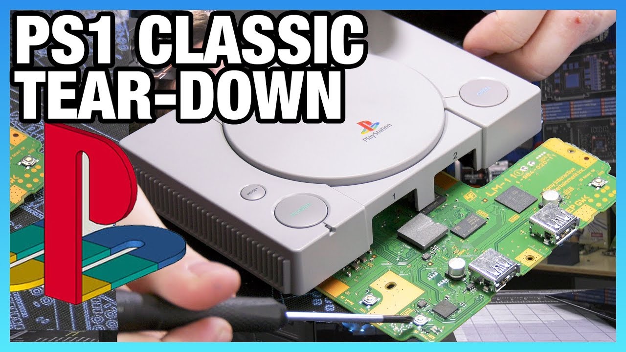 PlayStation Classic Tear-Down & Disassembly (PS1)