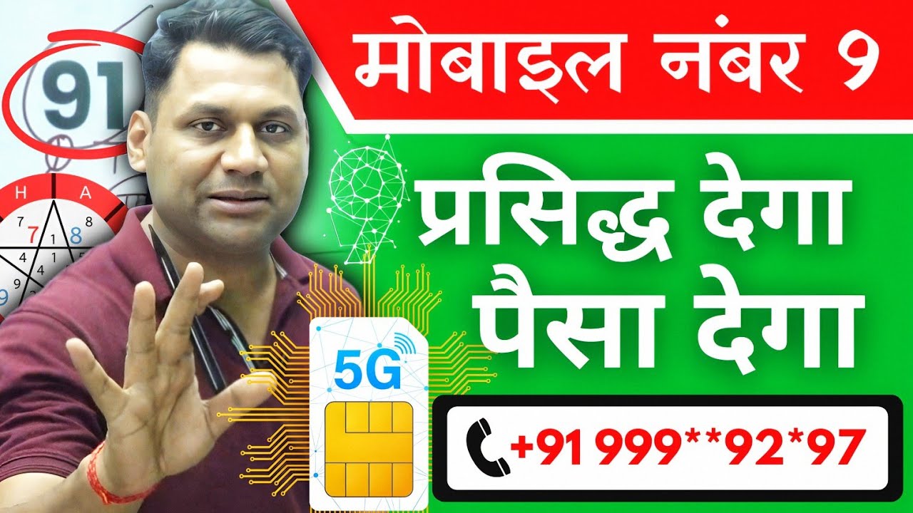 Numerology of Number 9 | Mobile Number 9 Meanings, 91–99 Combos, Anger & Success
