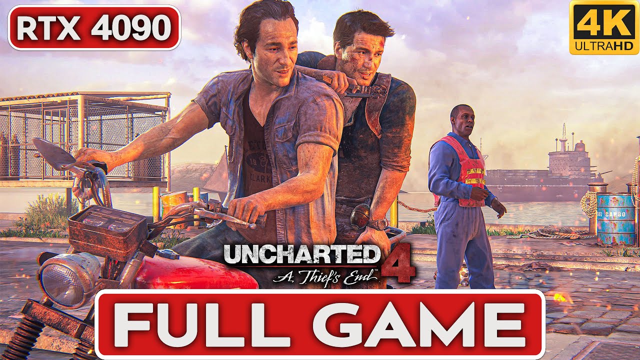 Uncharted 4: A Thief’s End – Full Game (4K 60FPS | RTX 5090 Ultra Graphics | No Commentary)