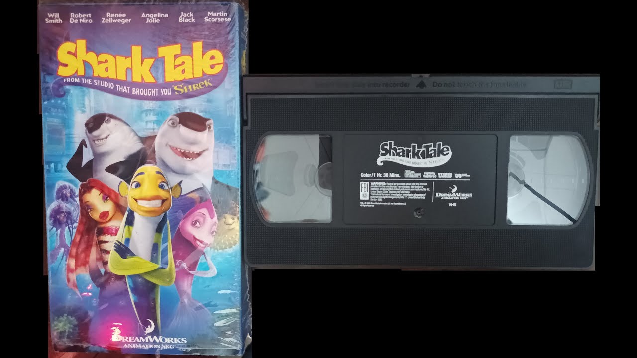 Opening to Shark Tale 2005 VHS