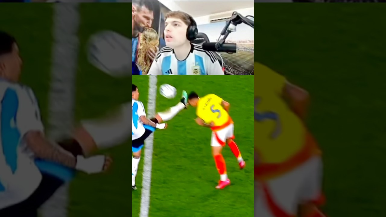 Davo Reacciona a Colombia-Argentina #futbol #soccer #fyp #davooxeneize #lacobraaa