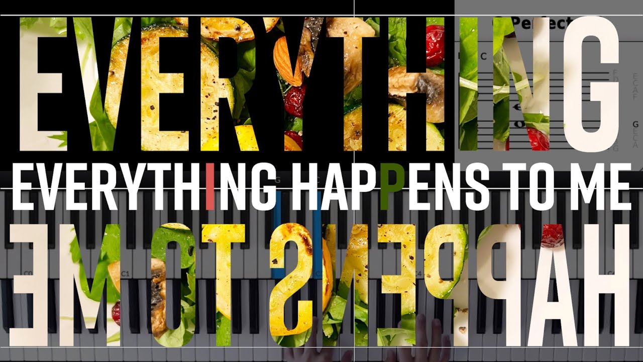 【ジャズピアノ】Everything Happens to Me: Jazz piano improvisation with visual keys