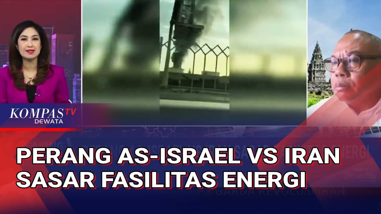 Perang AS Israel vs Iran Sasar Fasilitas Energi